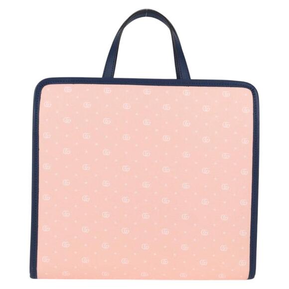 GUCCI GG Supreme Children's Hand Bag Pvc Pink Silver - Picture 2 of 16